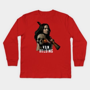 Van Helsing - Vanessa van Helsing Kids Long Sleeve T-Shirt